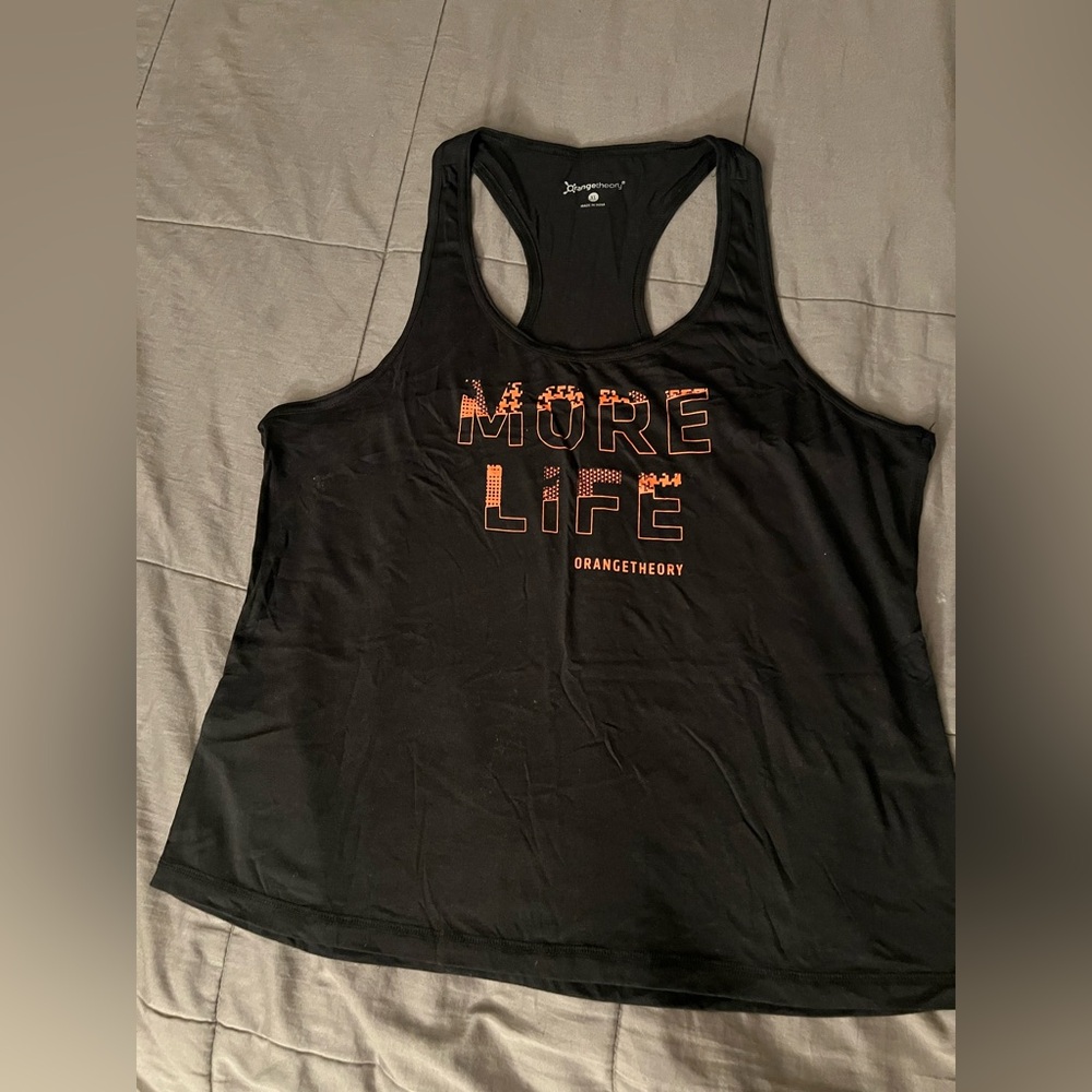 COPY - Orangetheory Black Tank Top